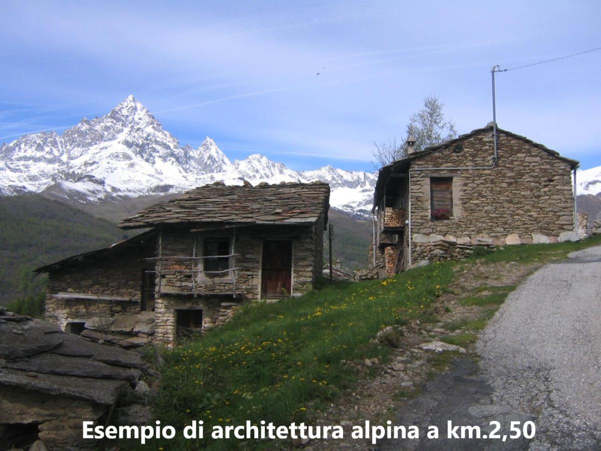 La Finestra Sul Monviso Appartement Crissolo Buitenkant foto